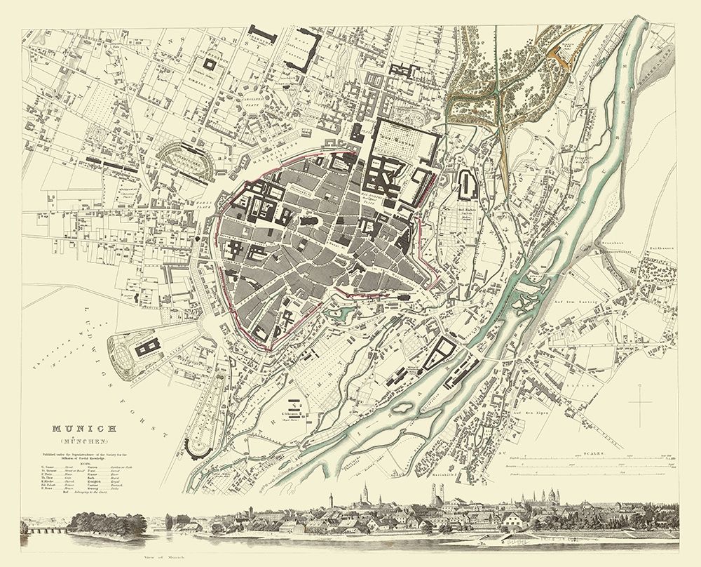 Munich Germany - Chapman 1837