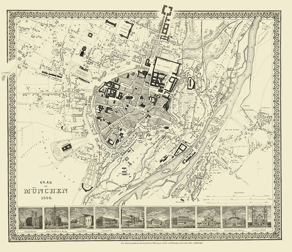 Munich Germany - Meyer 1860