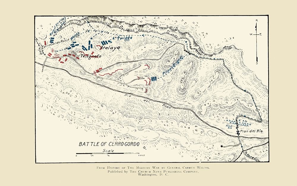 Cerro Gordo Battle 1892