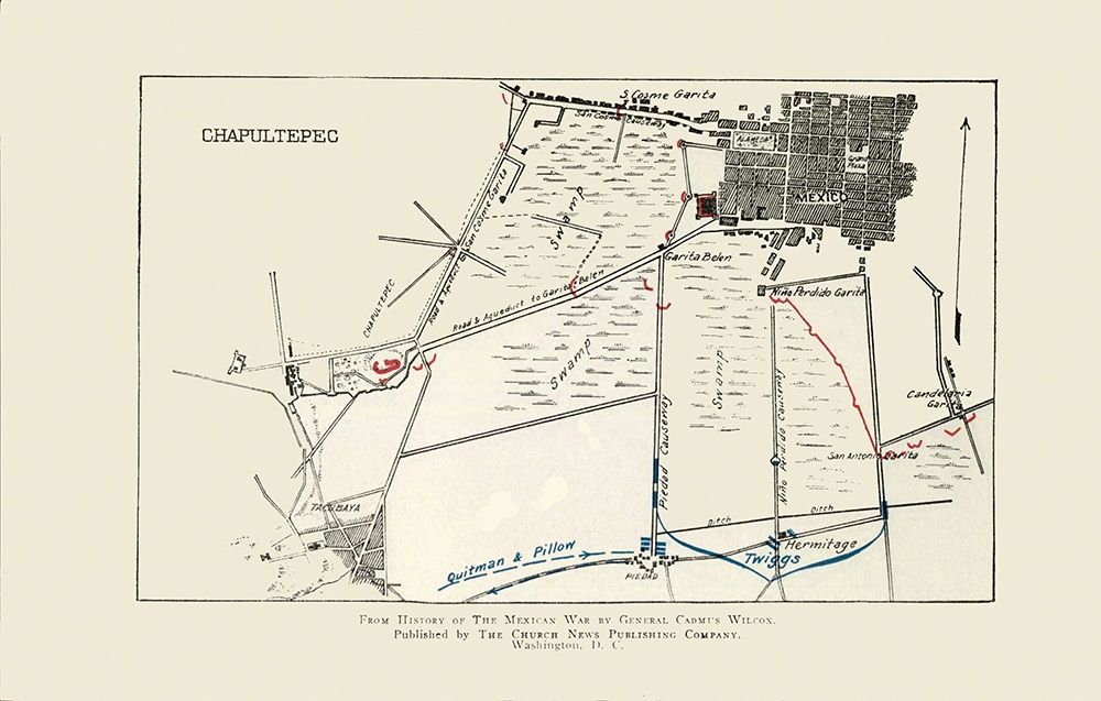 Chapultepec Battle 1 of 3 1892