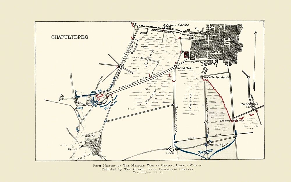 Chapultepec Battle 2 of 3 1892