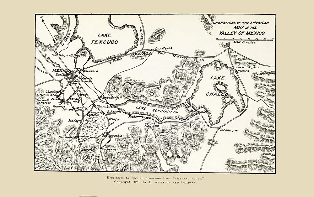 Mexico Valley American Army Operations 1893