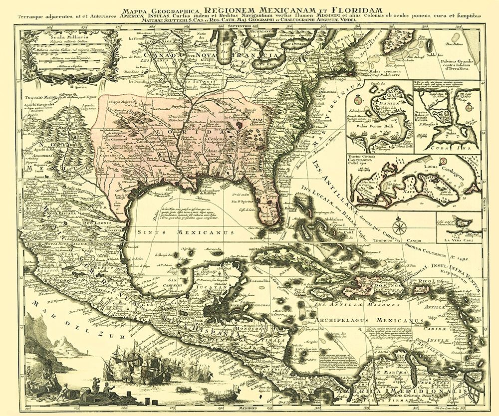 North America Region Mexico Florida United States