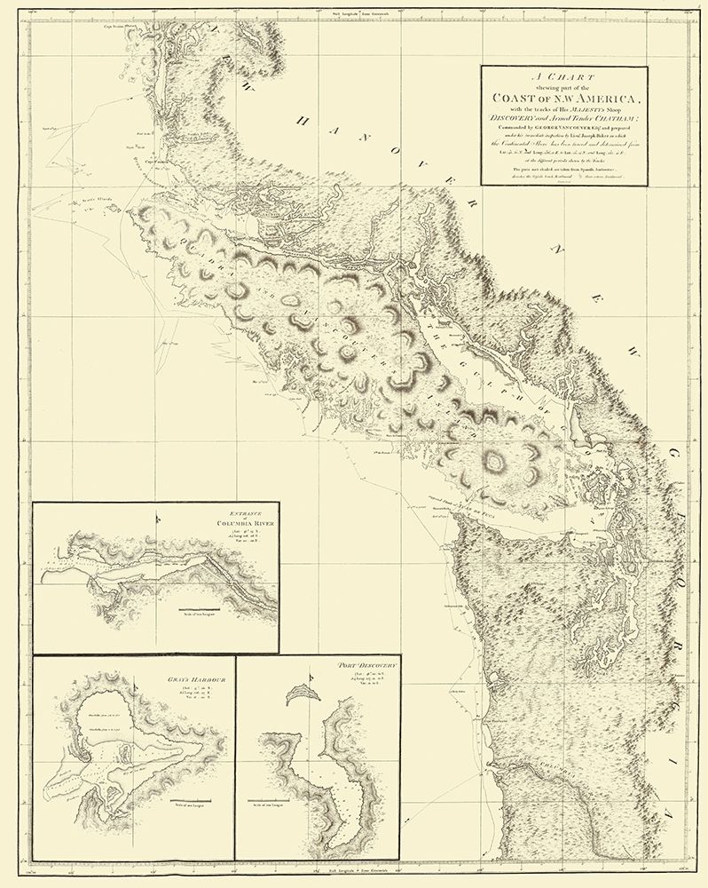 Northwest American Coast - Robinson 1798
