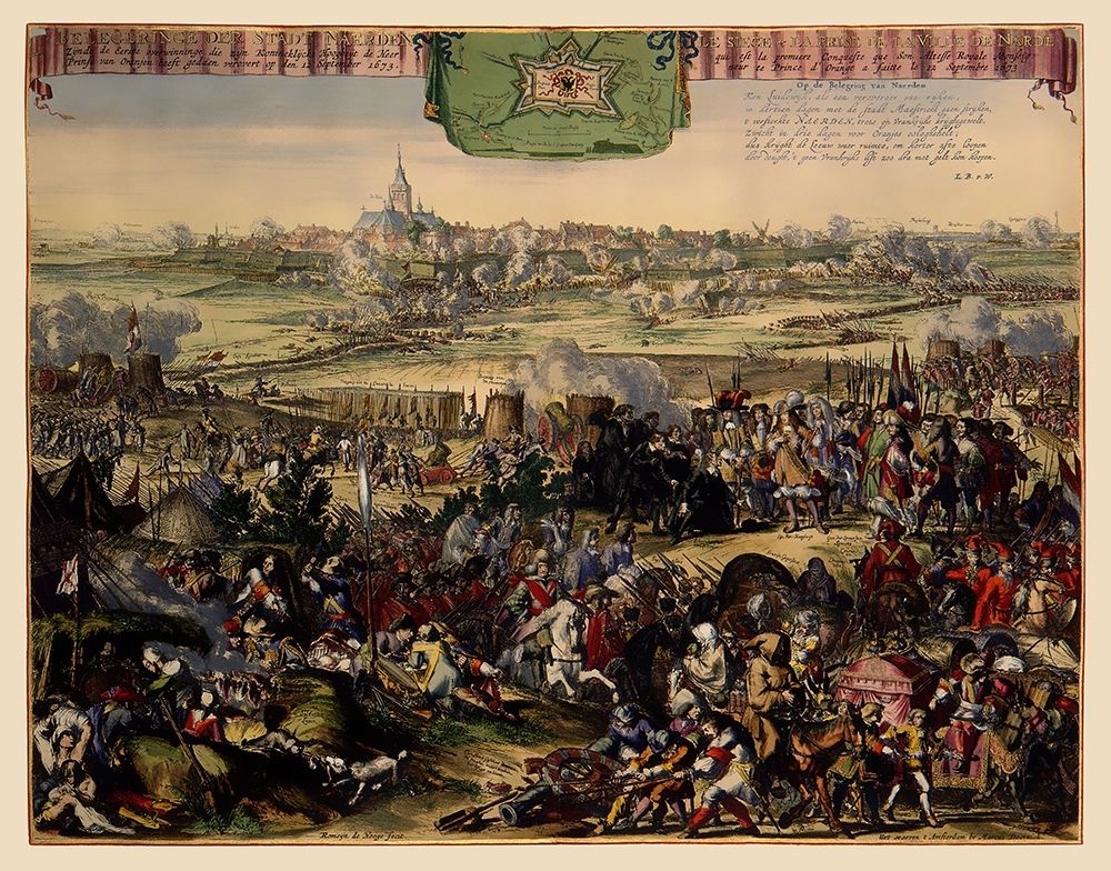 Naarden Siege Picture Netherlands - DeHooghe 1673