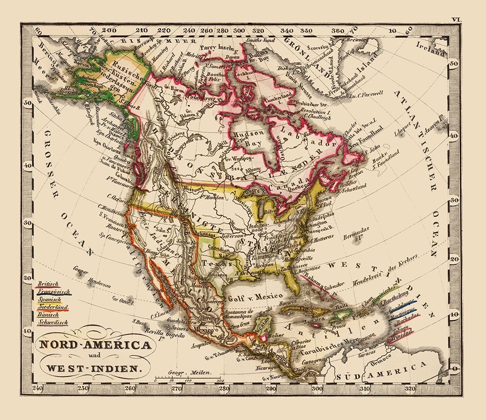West Indies United States Mexico Canada