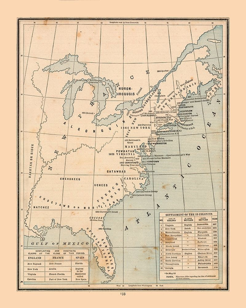 South Eastern North America United States Canada