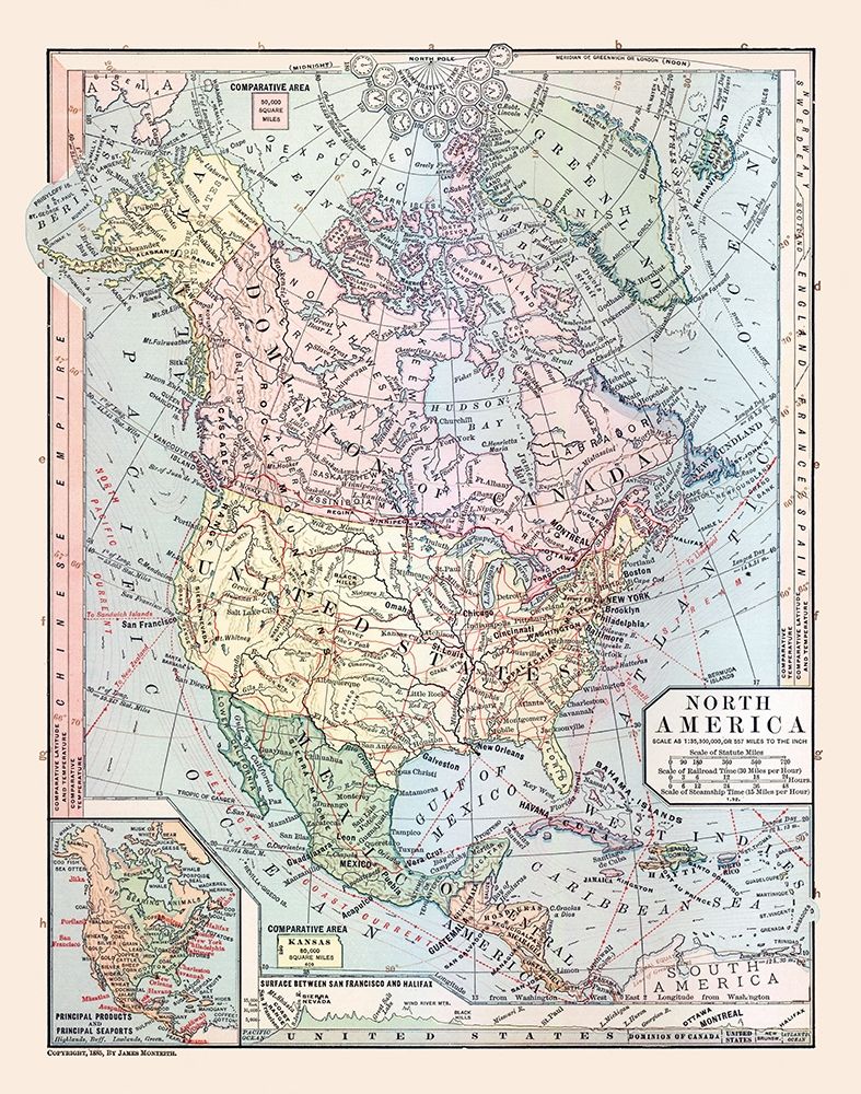 North America United States Mexico Canada