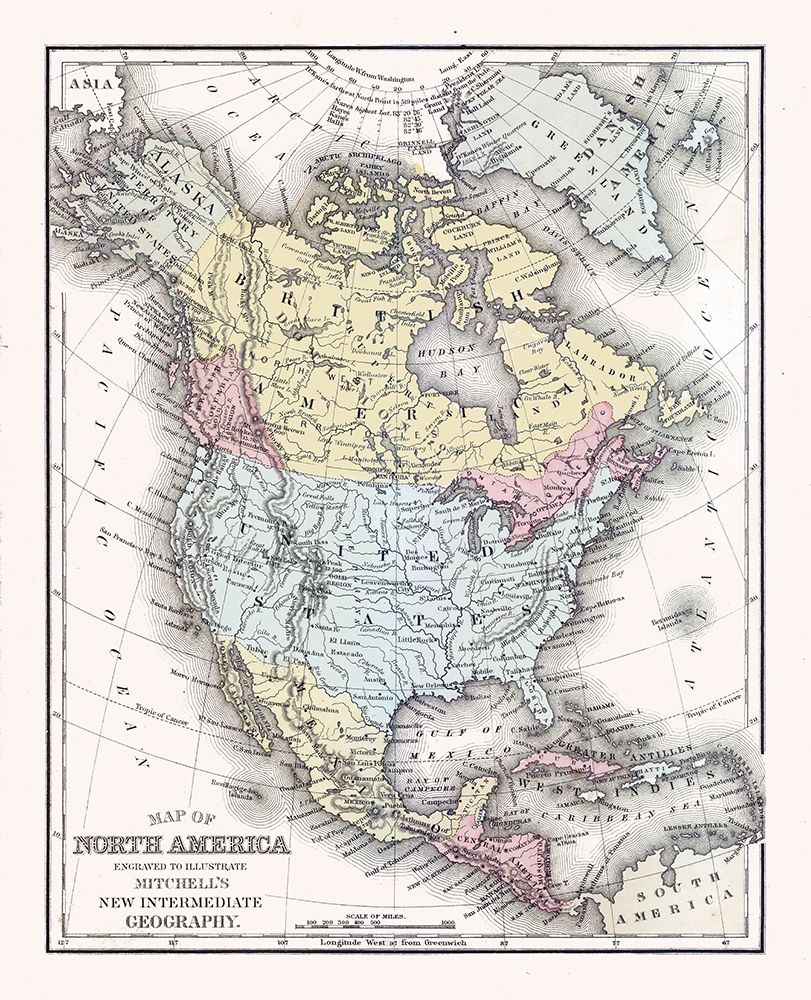 North America United States Mexico Canada