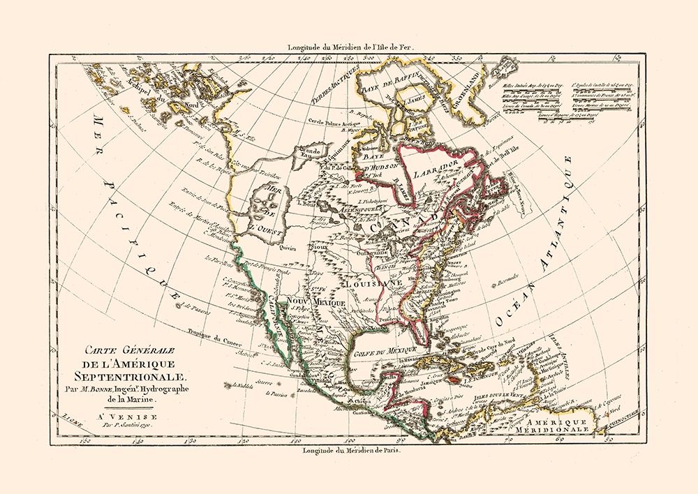 North America - Santini 1794