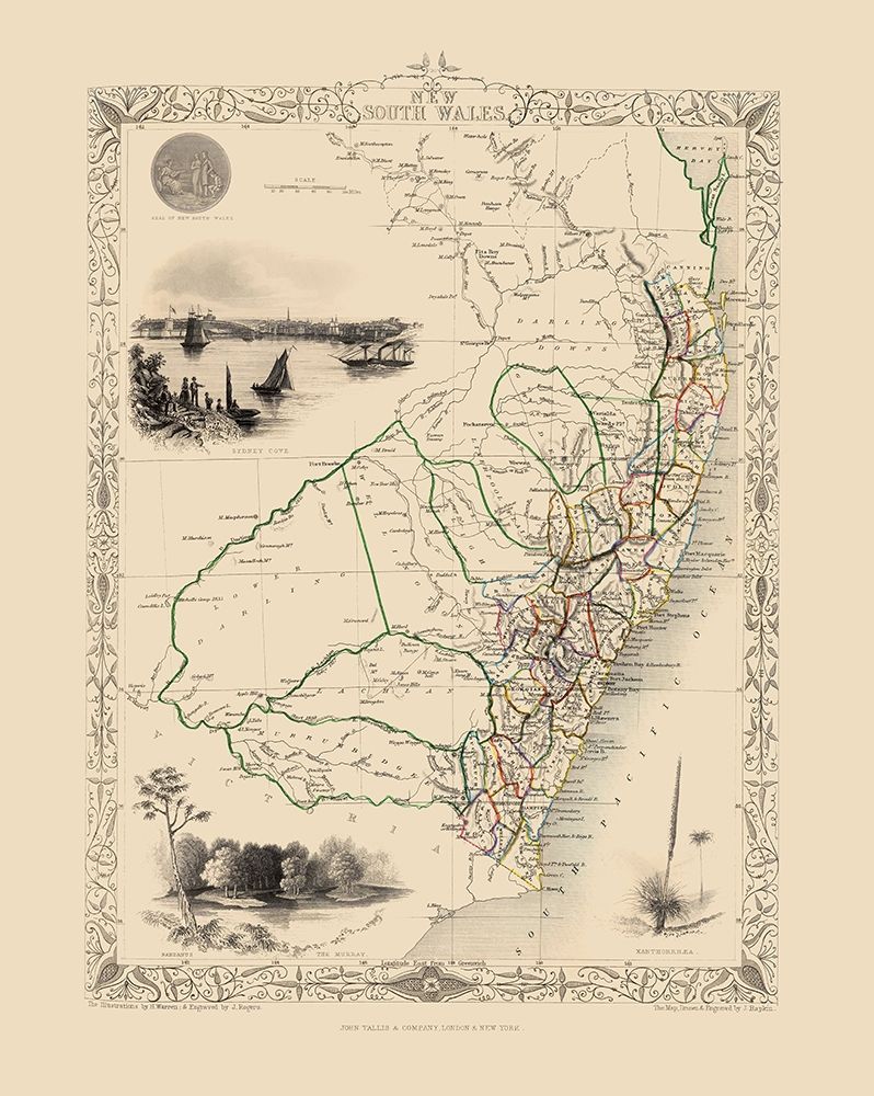 New South Wales Van Diemens Land Australia