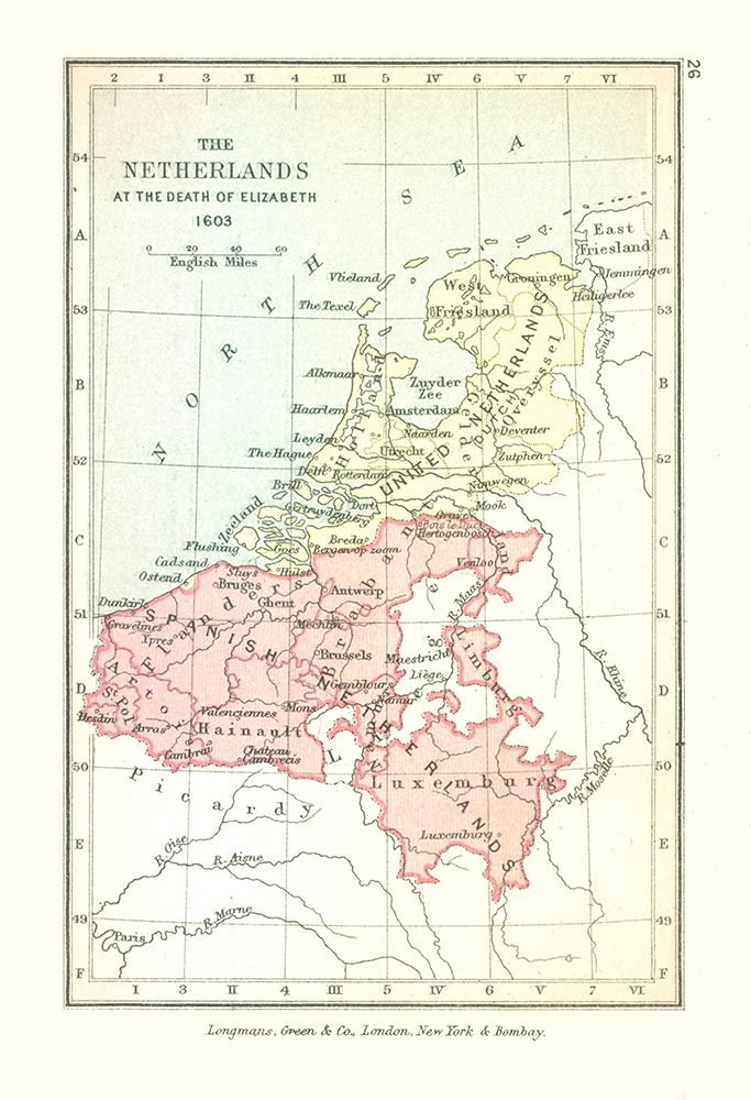Europe Netherlands - Gardiner 1603