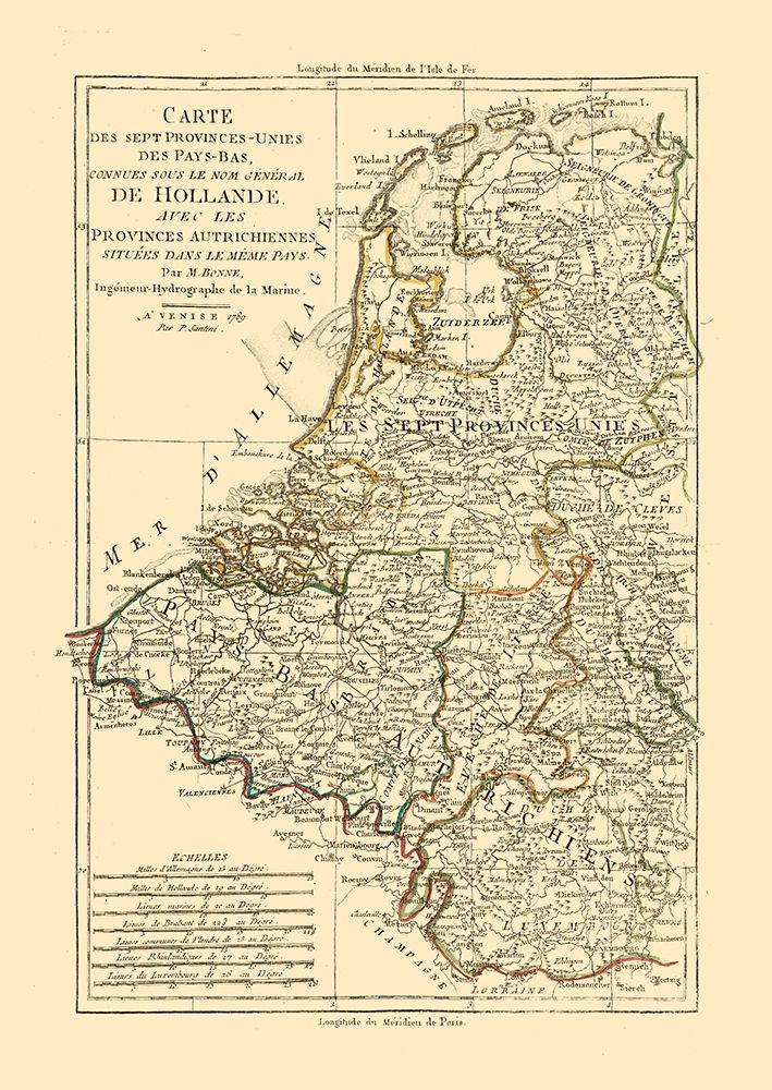 Netherlands - Santini 1794