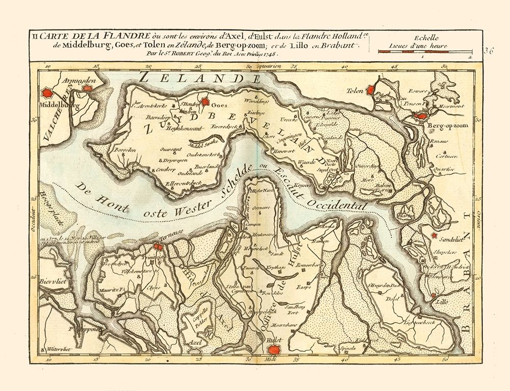 Axel Environs Netherlands - Robert 1748