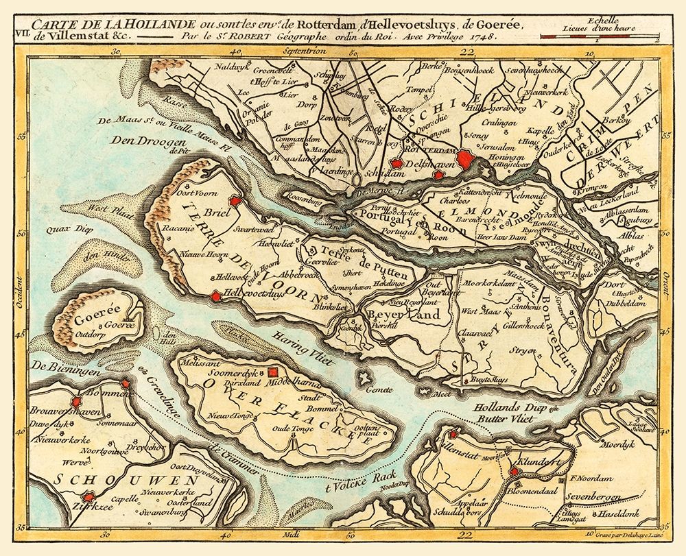 Netherlands South - Robert 1748