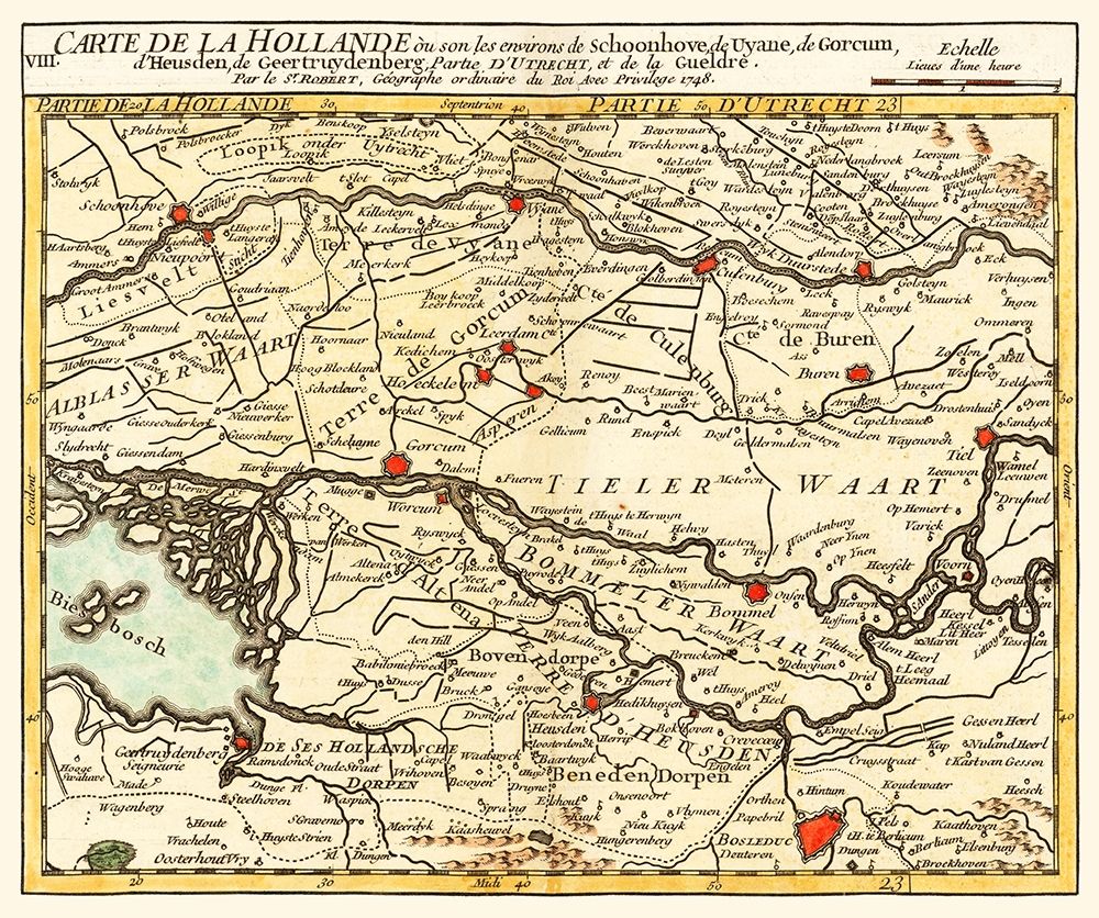 Western Netherlands - Robert 1748