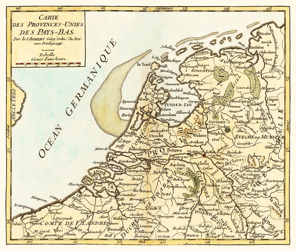 Netherlands - Robert 1748