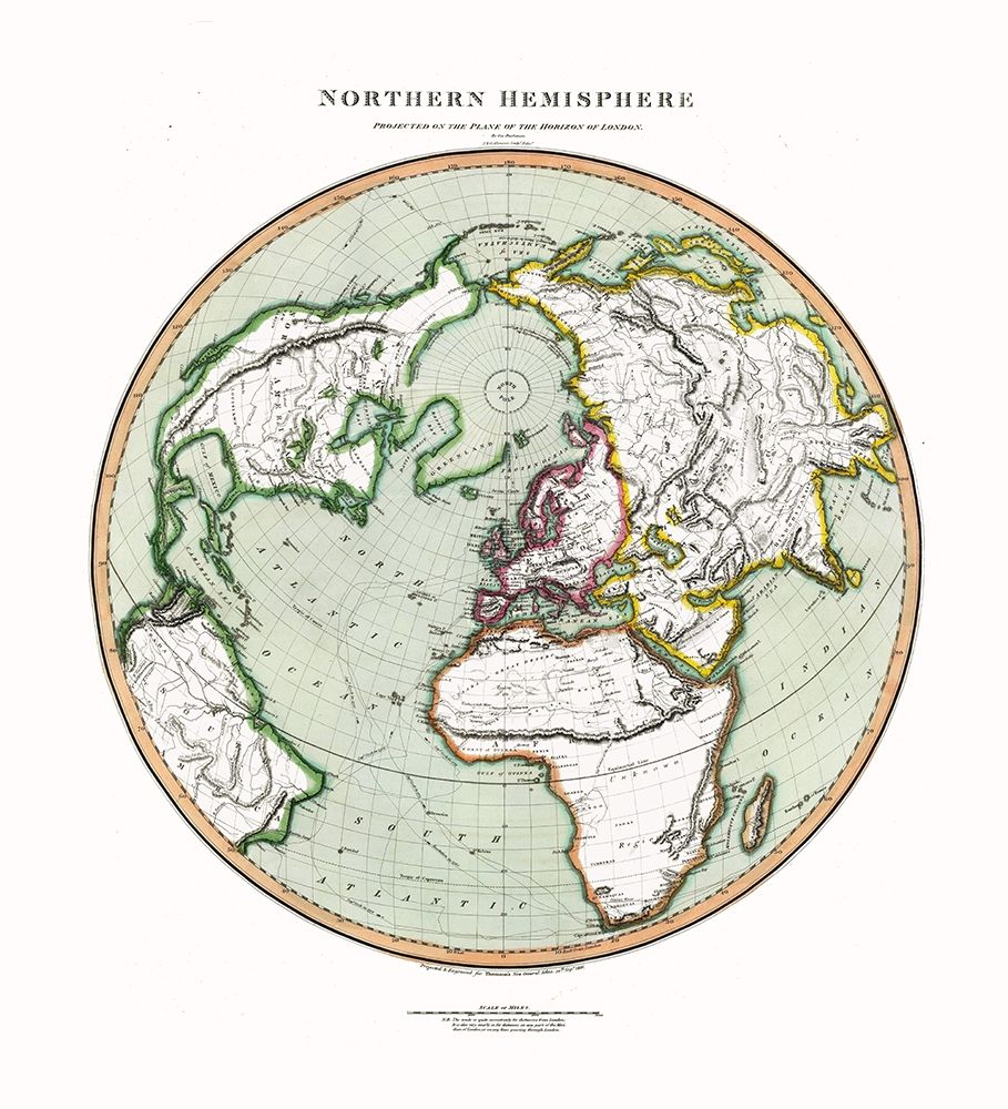 Northern Hemisphere - Thompson 1816