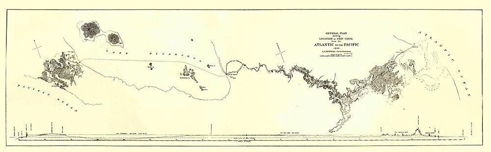 Central America Nicaragua Canal Atlantic Pacific