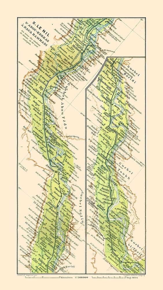 Nile Abu Qurqas Nagaa Hammadi Egypt - Baedeker
