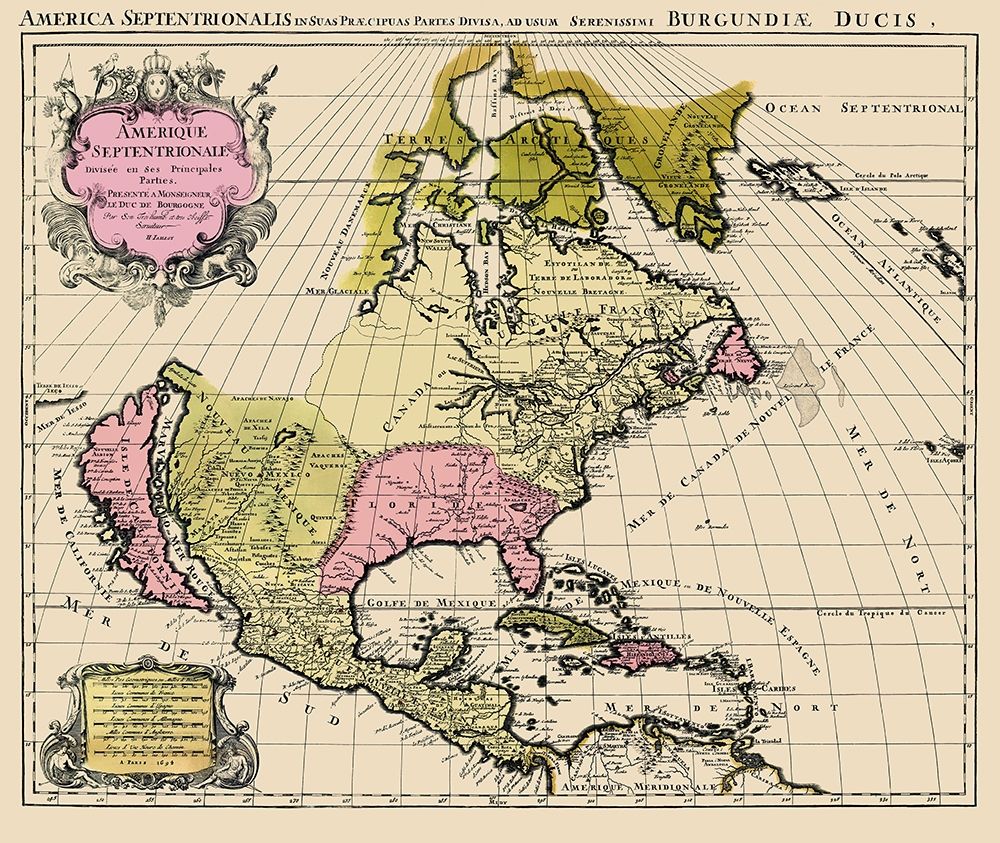 North America - Jaillot 1694