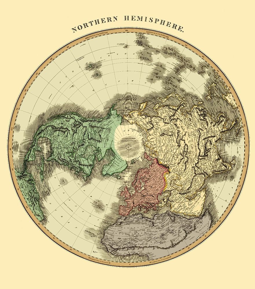 Northern Hemisphere - Thomson 1814
