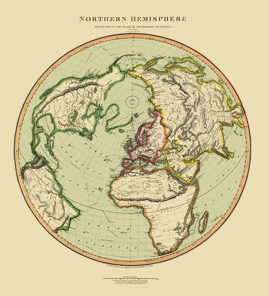 Northern Hemisphere - Thomson 1816
