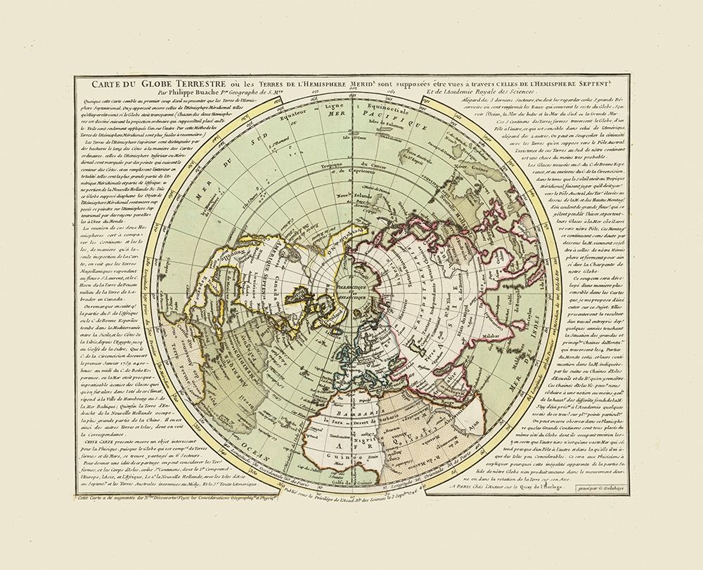 North Pole - Buache 1746