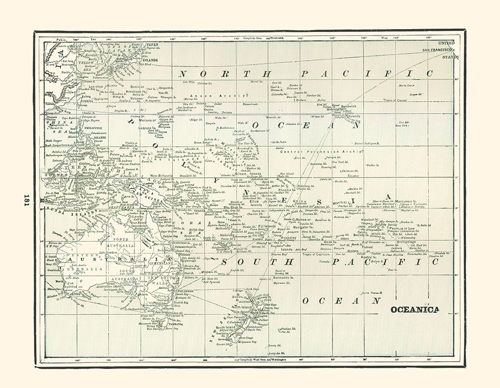 Oceania - Rathbun 1893