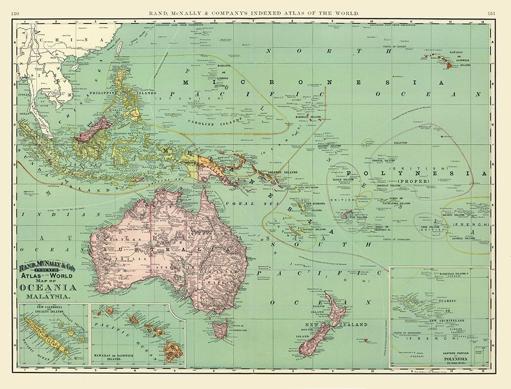 Oceania - Rand McNally