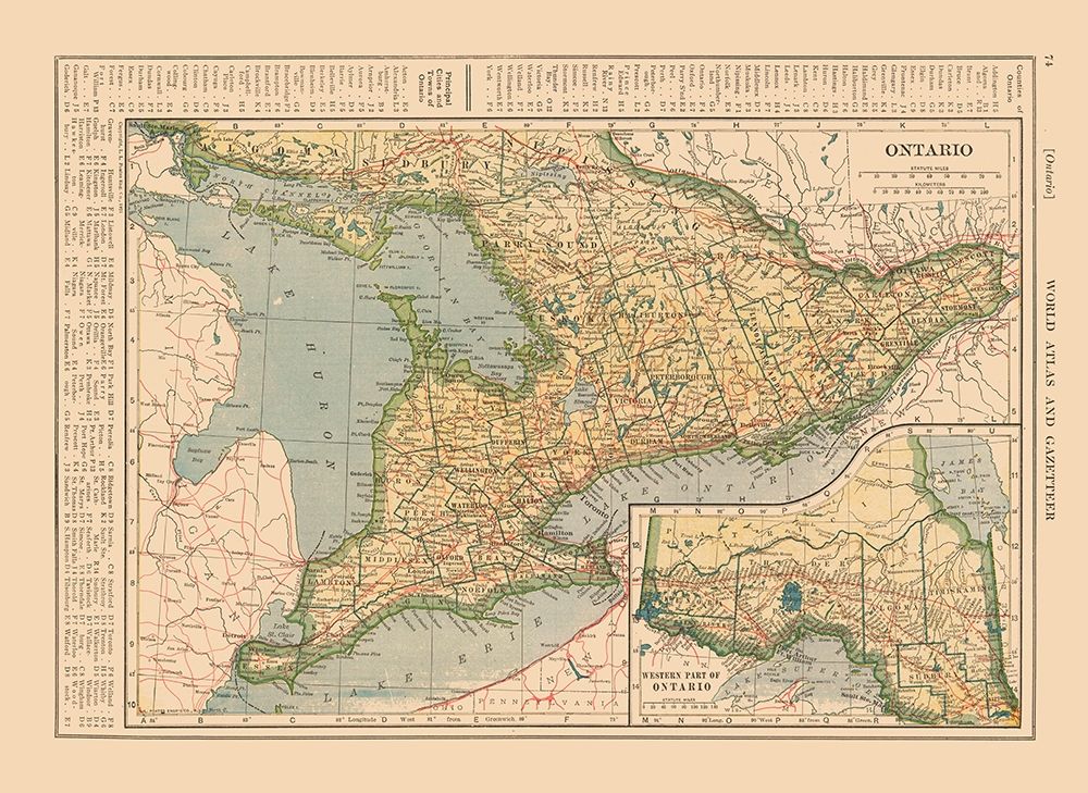 Ontario Canada - Reynold 1921