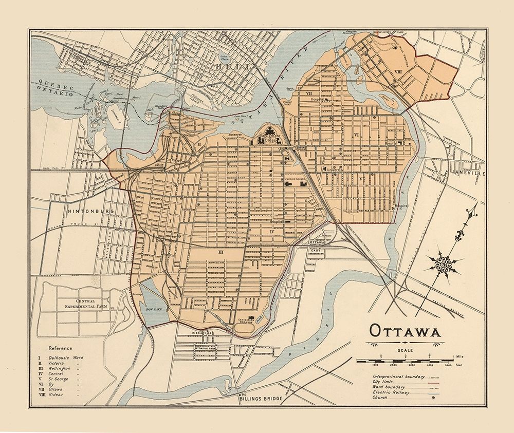 Ottawa Canada - White 1906