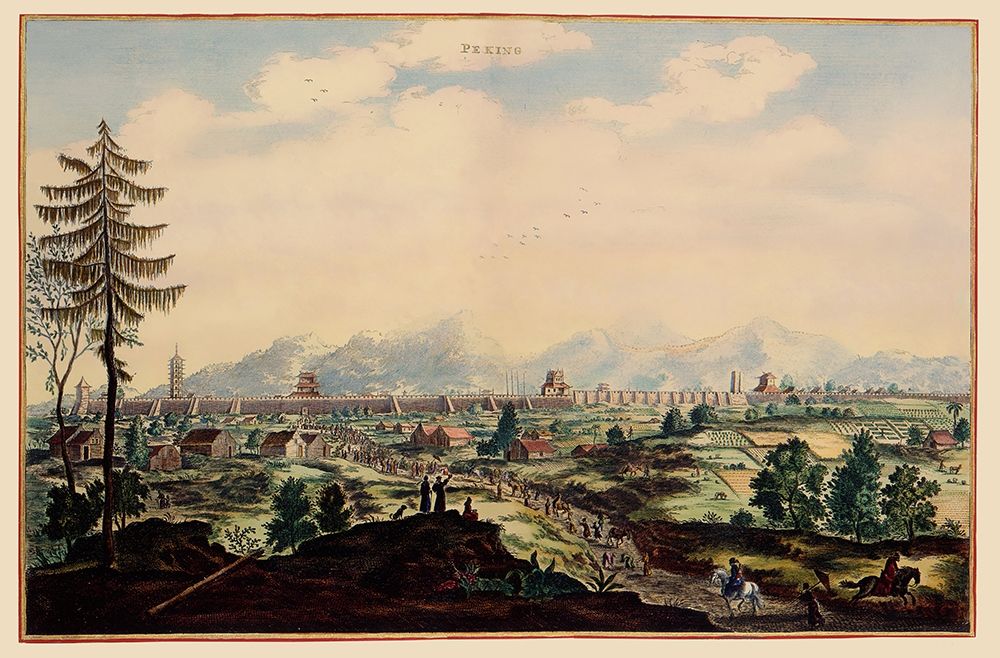 Peking China Picture - Nieuhoff 1655