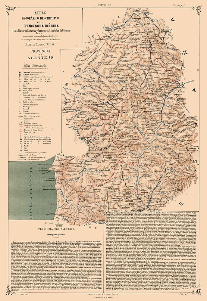 Europe Alentejo Province Portugal - Valverde 1880