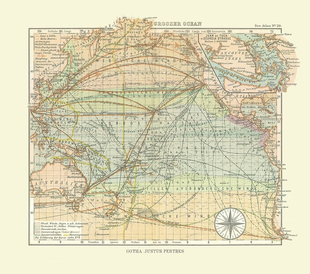 Pacific Ocean - Perthes 1914