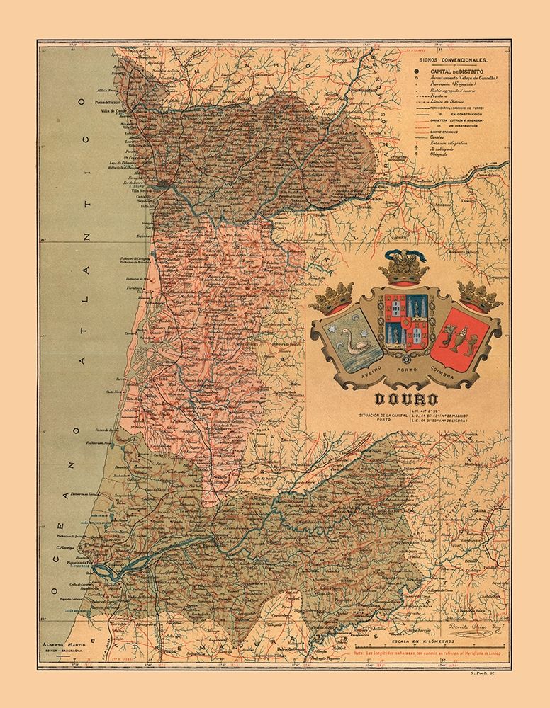 Europe Portugal Douro - Martine 1904