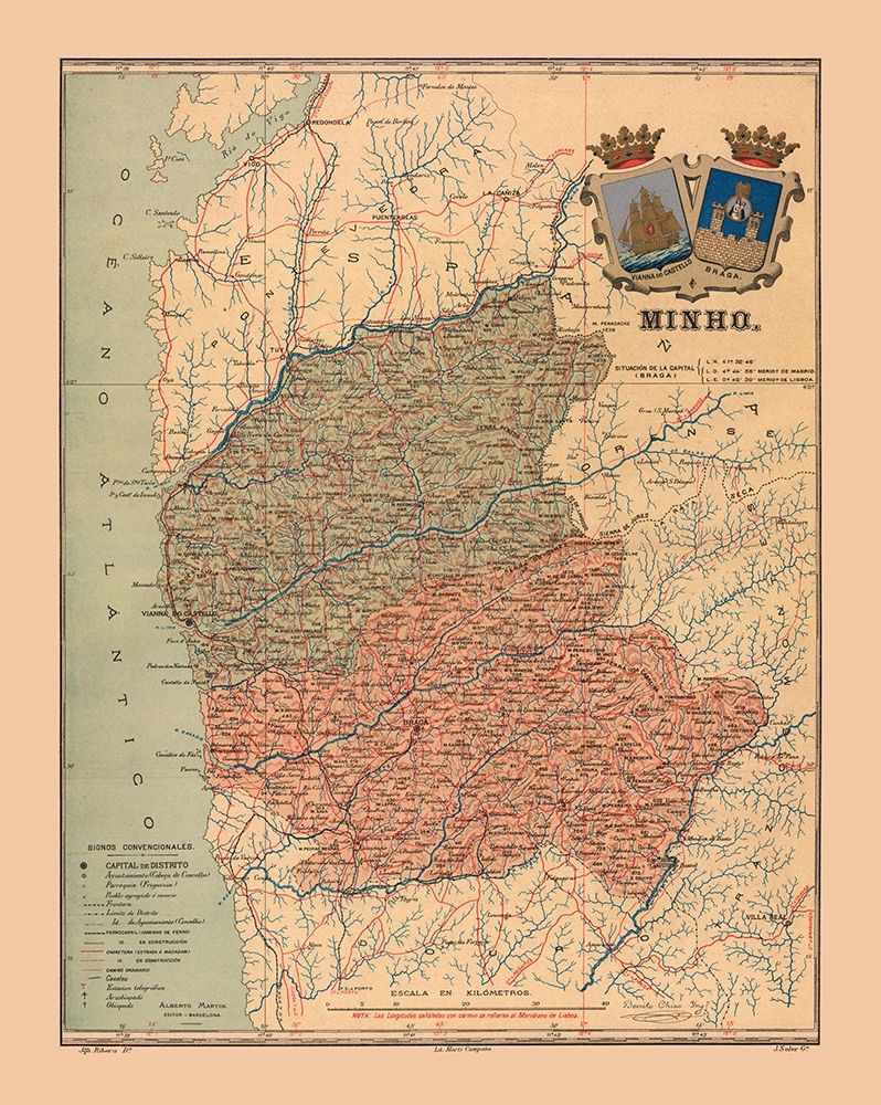 Europe Portugal Minho - Martine 1904