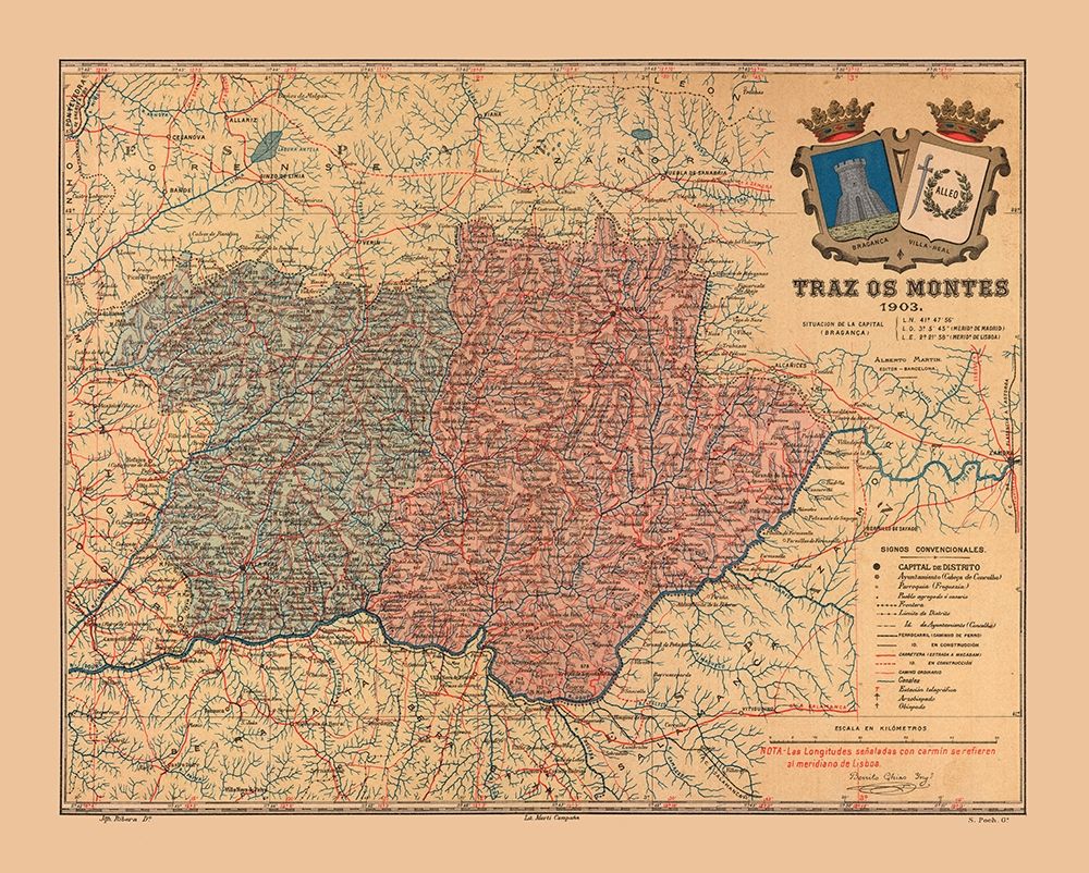 Europe Portugal Tras os Montes 1903 - Martine 1904