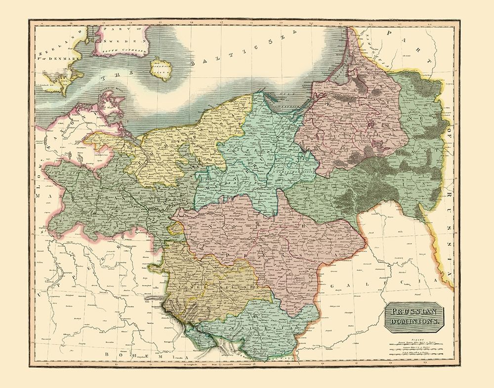 Prussia Germany - Thomson 1817
