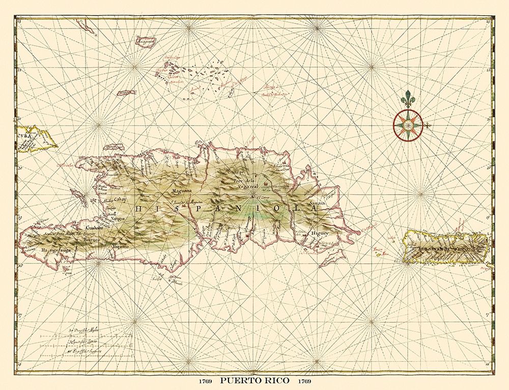 Caribbean Puerto Rico - 1769