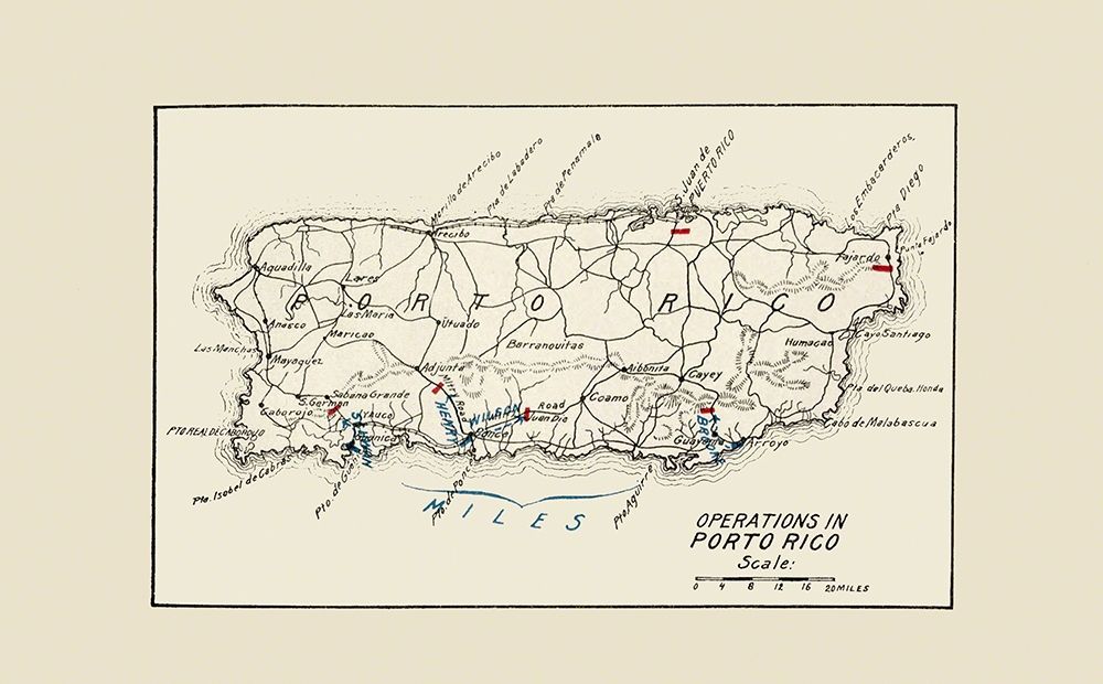 Puerto Rico Operations  - Spanish-American War