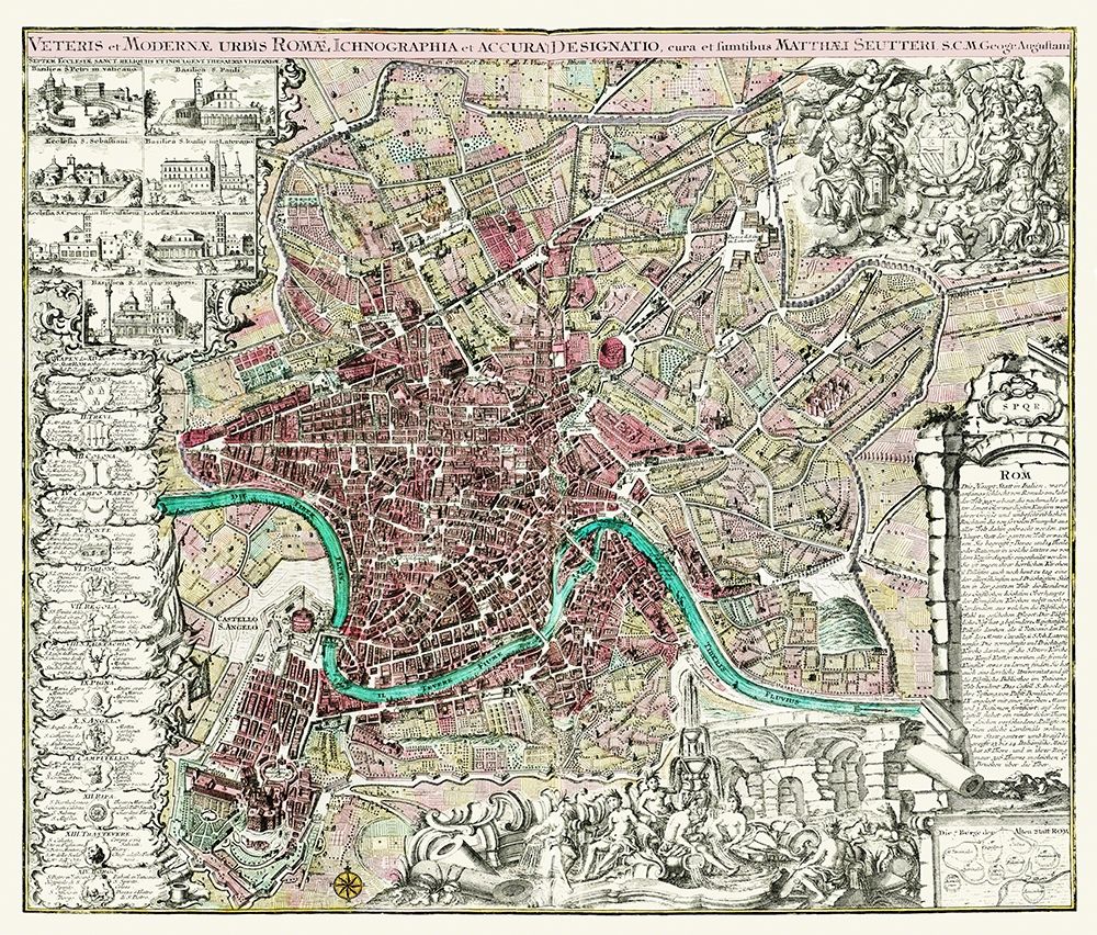 Rome Italy Panoramic - 1745