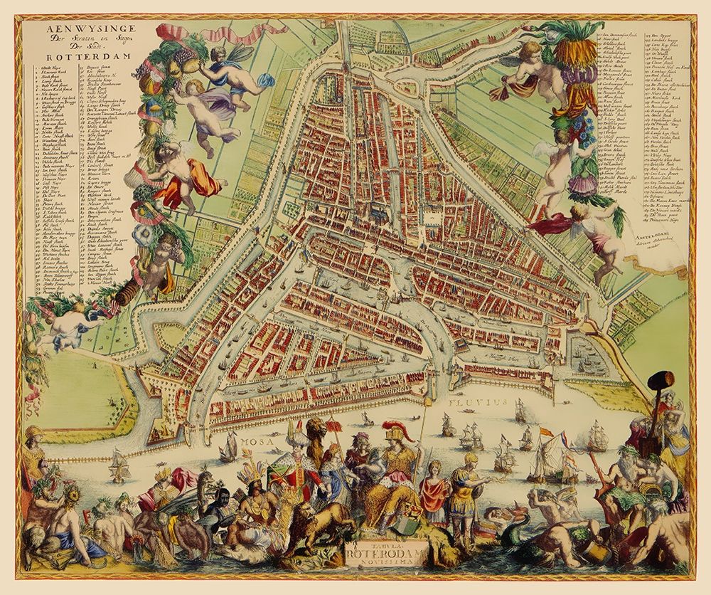 Rotterdam Panoramic Netherlands - Schoonebeek 1689