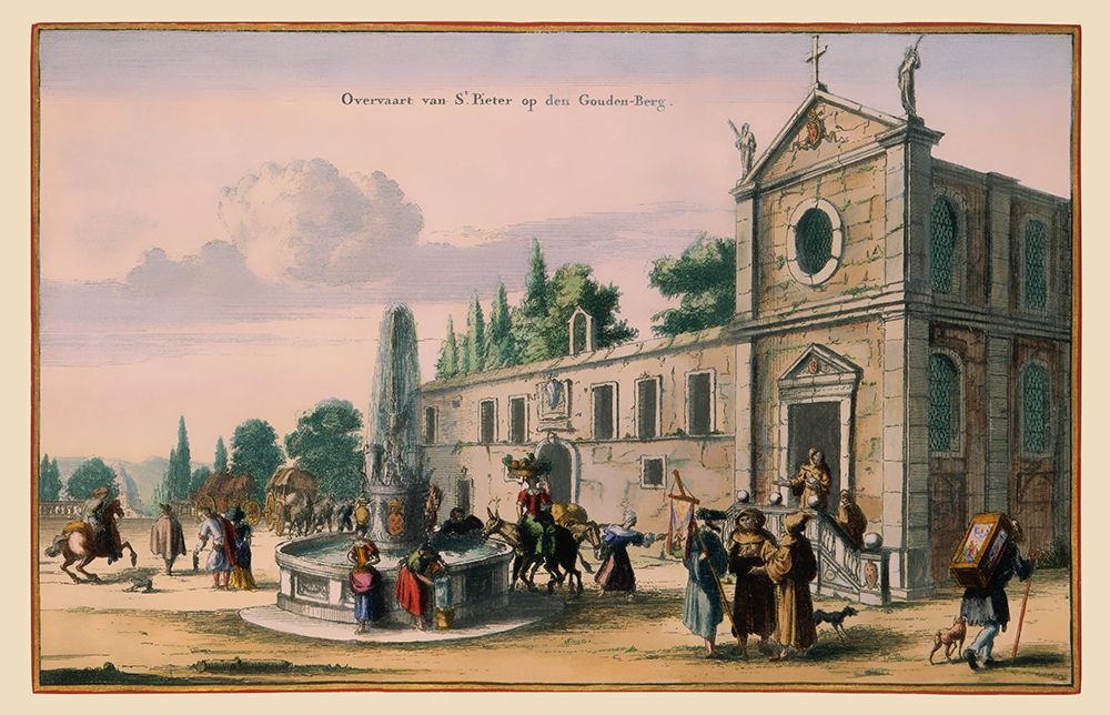Rome Italy Picture - Visscher 1681
