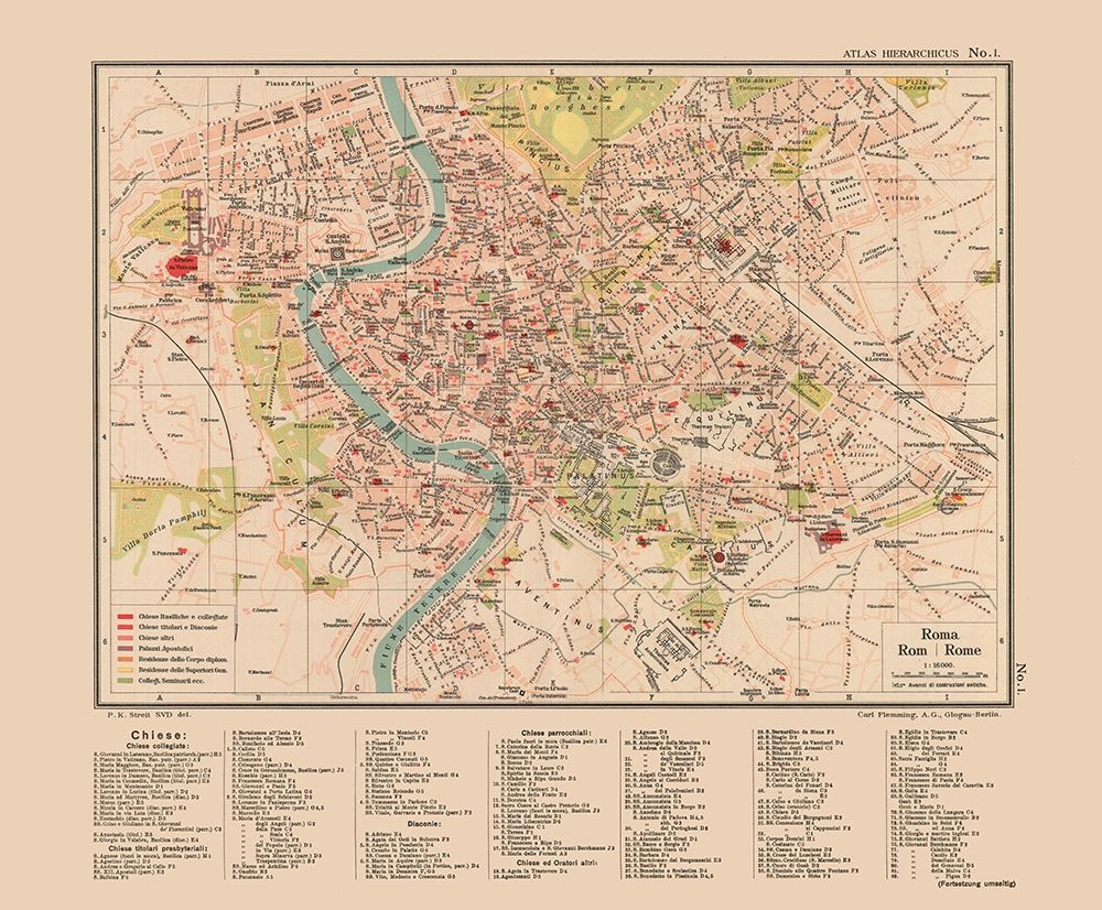 Rome Italy - Streit 1913