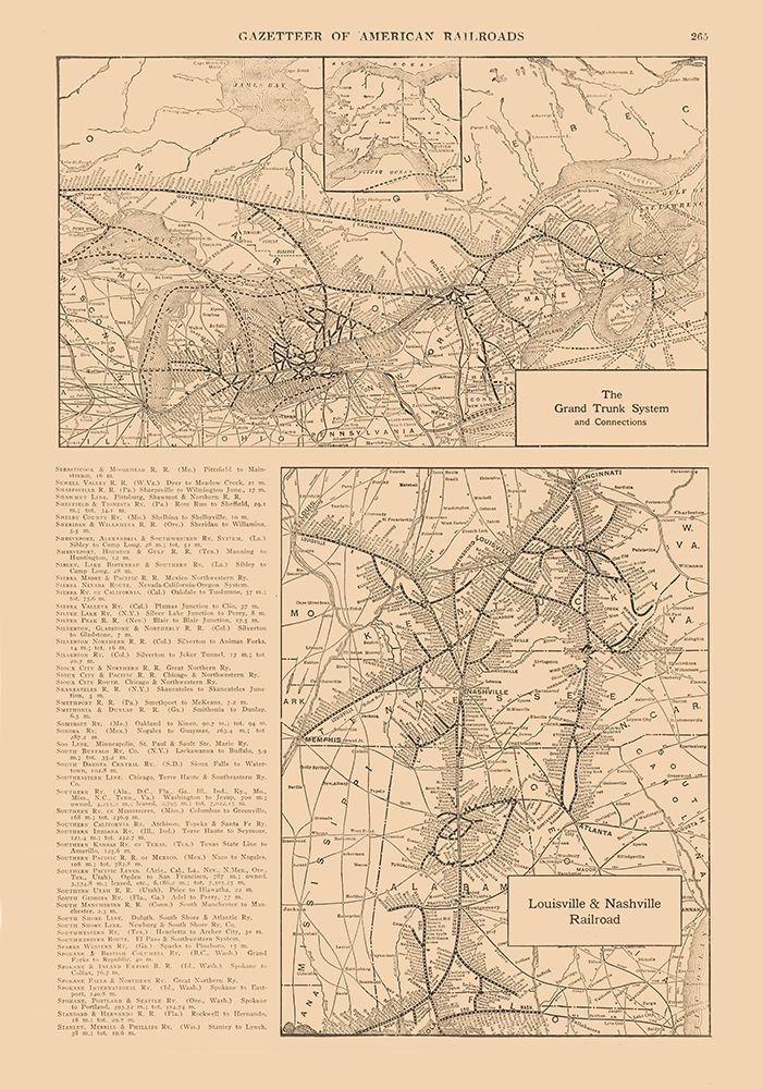 Grand Trunk System, Louisville, Nashville
