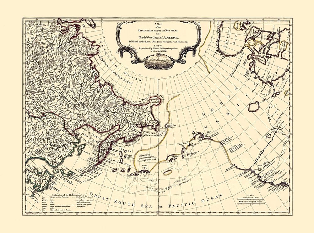 North West Coast America Russian Discoveries