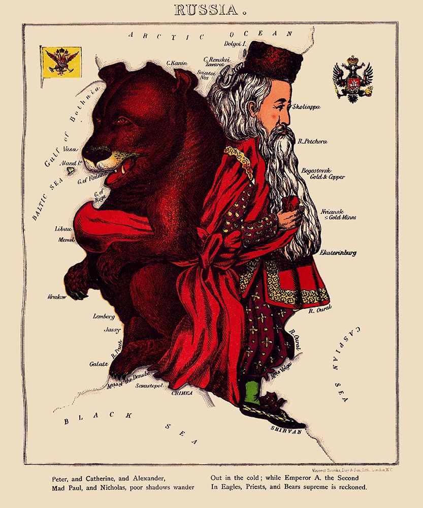 Russia - Lancaster 1869