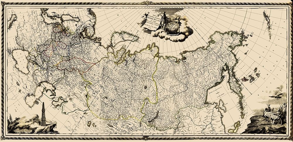 Russia - Santini 1782