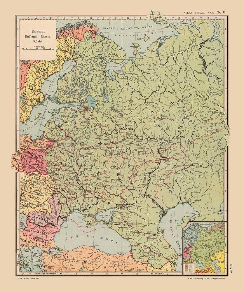 Russia - Streit 1913